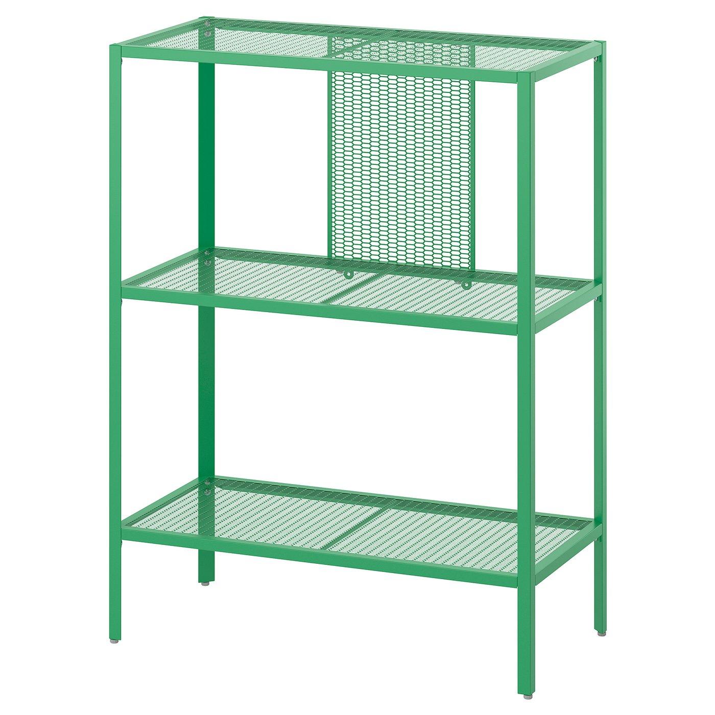Regal leuchtend grün von BAGGEBO im aktuellen IKEA Prospekt